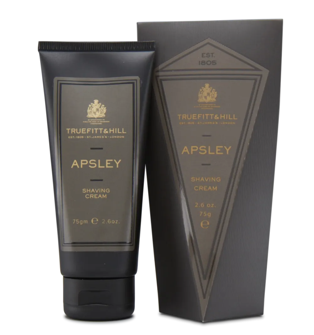 Truefitt & Hill Apsley Shaving Cream Travel Tube- Shaving Soaps & Cream