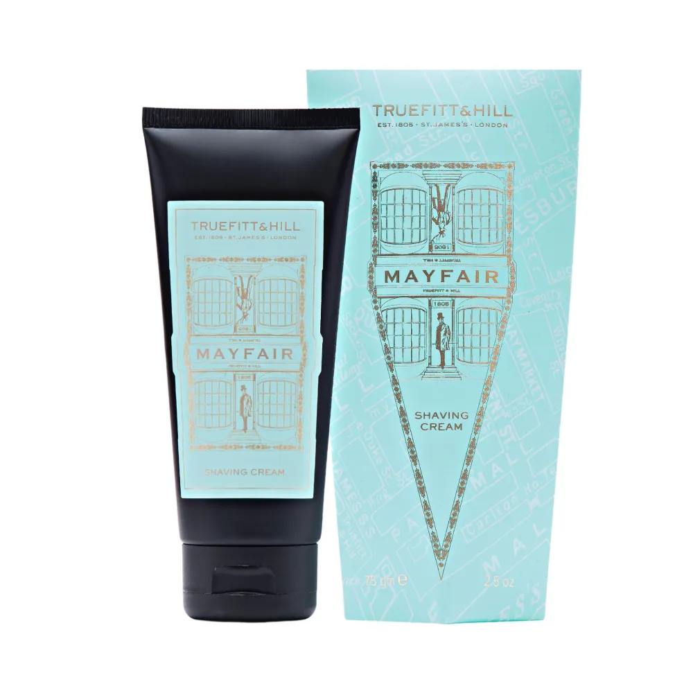 Truefitt & Hill Mayfair Shaving Cream Travel Tube- Shaving Soaps & Cream