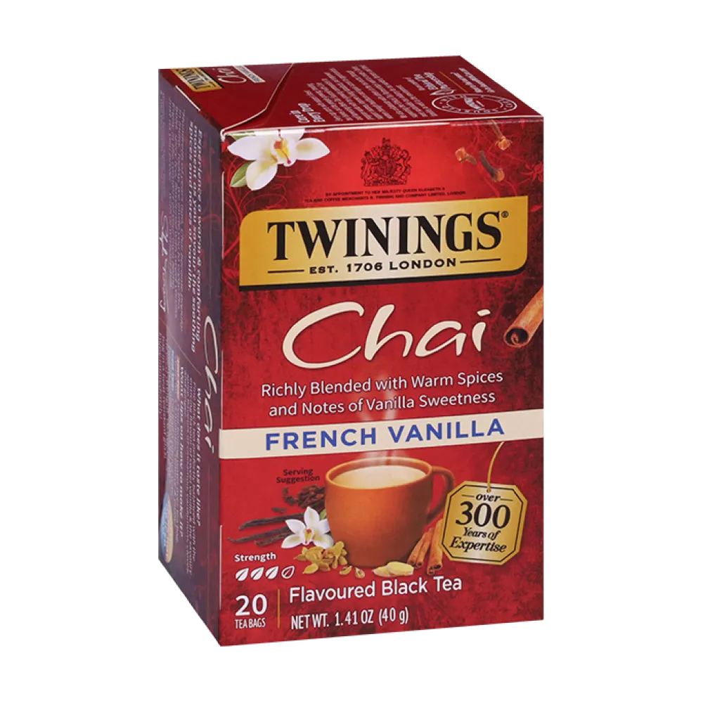 Twinings French Vanilla Chai 20s- Twinings