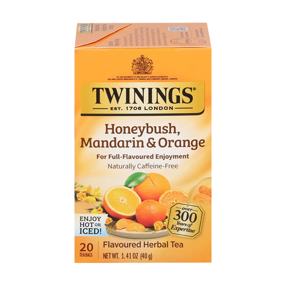Twinings Honeybush Mandarin & Orange Herbal 20s- Twinings