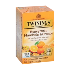 Twinings Honeybush Mandarin & Orange Herbal 20s- Twinings
