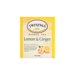 Twinings Lemon & Ginger Herbal 25s- Twinings