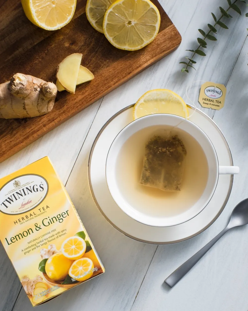 Twinings Lemon & Ginger Herbal 25s- Twinings