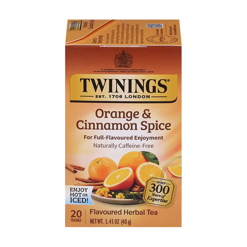 Twinings Orange & Cinnamon Spice Herbal 20s- Twinings