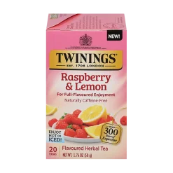 Twinings Raspberry & Lemon Herbal 20s- Twinings