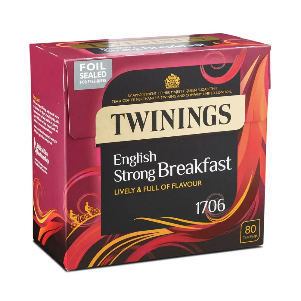 Twinings UK 1706 Strong English Breakfast 80s- Twinings
