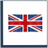 Union Jack Flag Quilled Greeting Card- Greeting Cards
