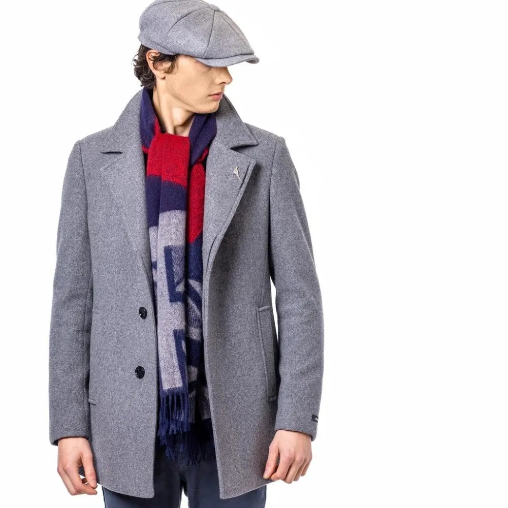Union Jack Pure Brushed Wool Scarf- Scarves & Wraps|Souvenirs