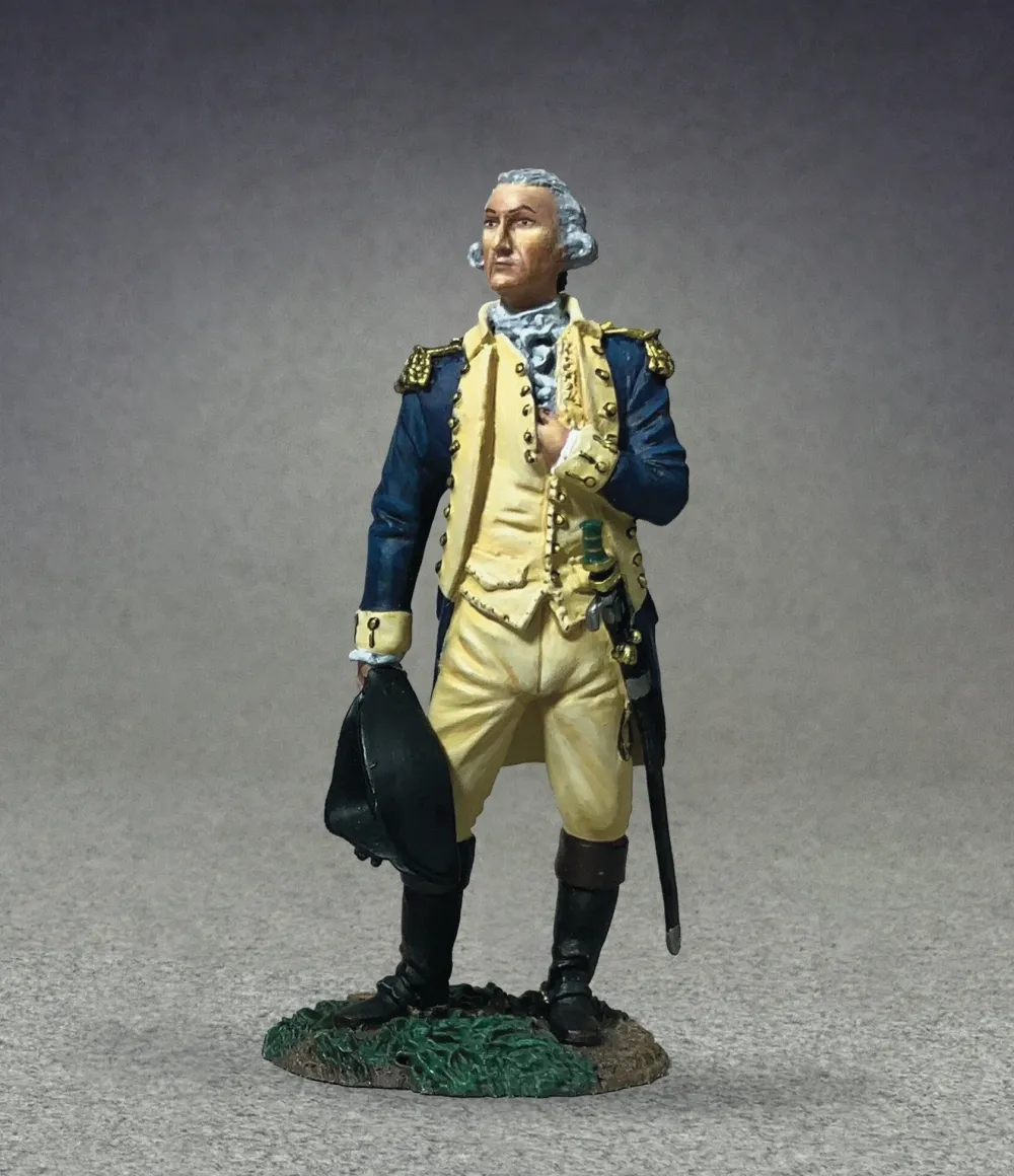 U.S. President George Washington, 1780-83 Figurine- W. Britain Miniatures