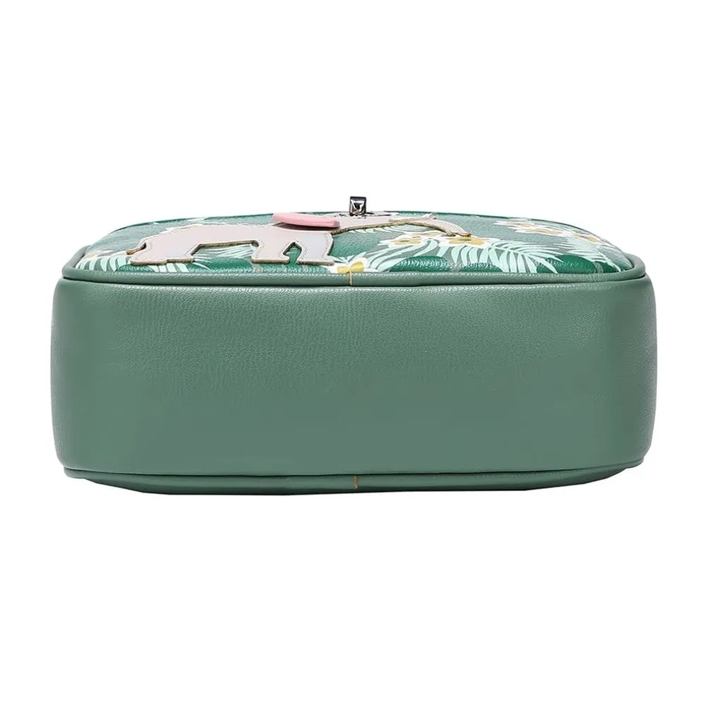 Vendula London Animal Park Elephant Motif Large Camera Bag- Vendula London