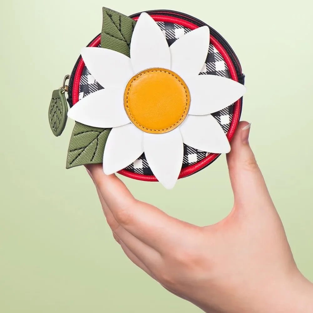 Vendula London Daisy Garden Round Coin Purse- Vendula London