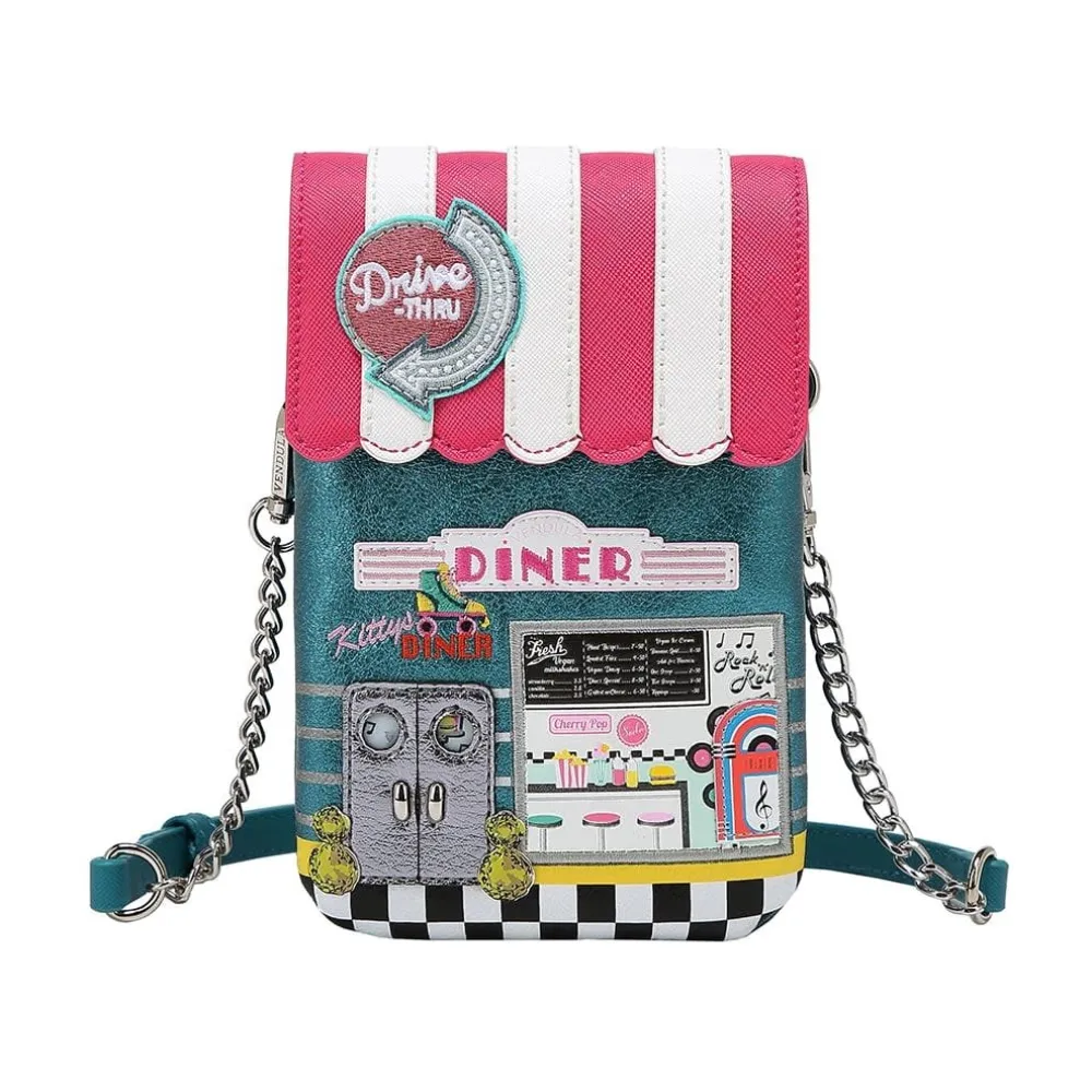 Vendula London Kitty's Diner Phone Pouch- Vendula London