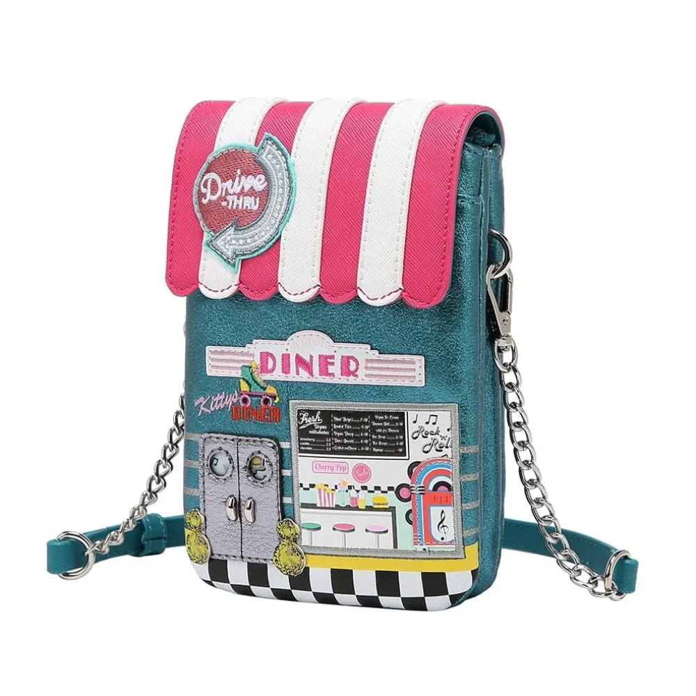 Vendula London Kitty's Diner Phone Pouch- Vendula London