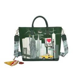 Vendula London New York City Cats & Corgis Tote- Vendula London