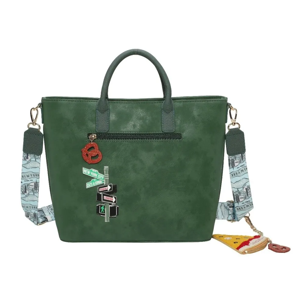 Vendula London New York City Cats & Corgis Tote- Vendula London