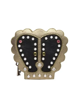 Vendula London Pearly Queens Crown Shaped Coin Purse- Vendula London