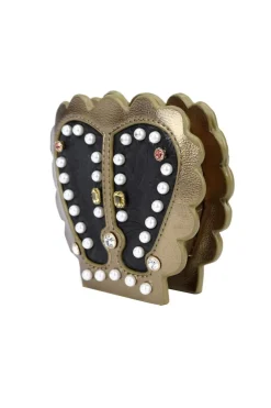 Vendula London Pearly Queens Crown Shaped Coin Purse- Vendula London