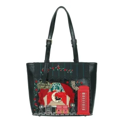 Vendula London Purrlesque Club Shopper Bag- Vendula London