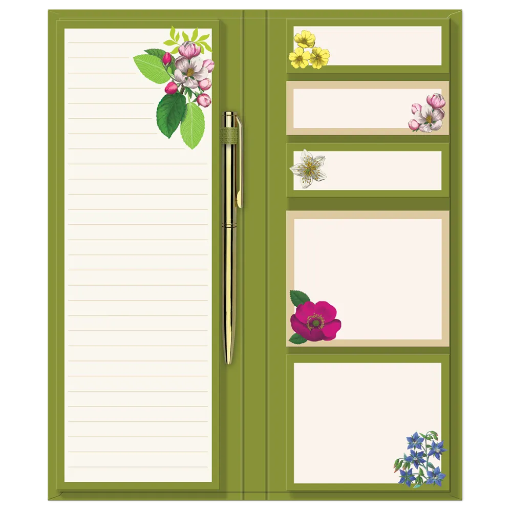 Vintage Floral Note-Folio- Journals & Other Stationery