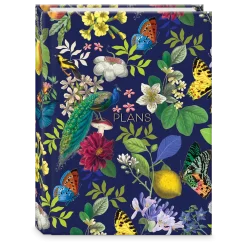 Vintage Floral Undated Daily Planner- Journals & Other Stationery