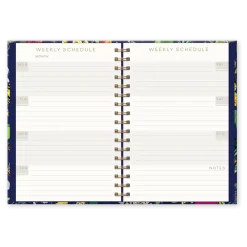 Vintage Floral Undated Daily Planner- Journals & Other Stationery