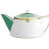 Vista Alegre Art Deco Emerald Teapot- Teapots