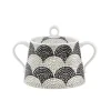 Vista Alegre Calcada Portuguesa Sugar Box- Creamers & Sugar Bowls