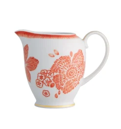 Vista Alegre Oscar de la Renta by Coralina Milk Jug- Creamers & Sugar Bowls