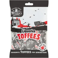 Walker's Nonsuch Liquorice Toffee Bag- Sweets