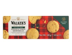 Walker's Shortbread Co. Walker's Gluten Free Ginger & Lemon Shortbread- Biscuits