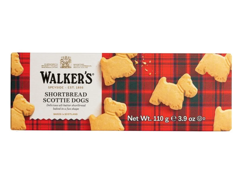 Walker's Shortbread Co. Walker's Shortbread Scottie Dogs 3.9oz- Biscuits