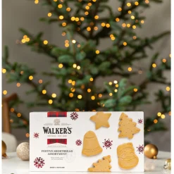 Walker's Shortbread Co. Walkers Festive Shapes Shortbread- Biscuits