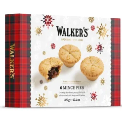 Walker's Shortbread Co. Walker's 6 Luxury Mince Pies- Cakes & Pies