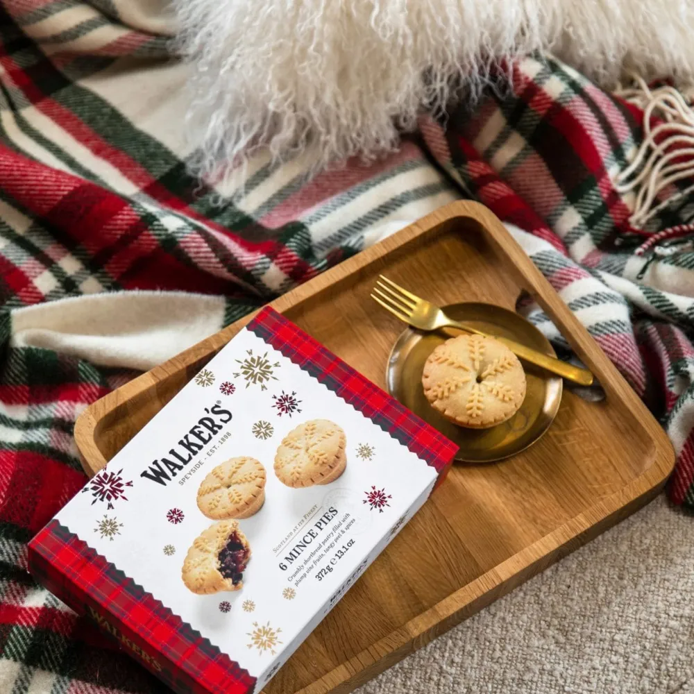 Walker's Shortbread Co. Walker's 6 Luxury Mince Pies- Cakes & Pies