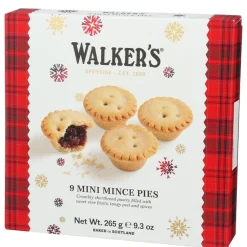 Walker's Shortbread Co. Walker's 9 Mini Mince Pies- Cakes & Pies