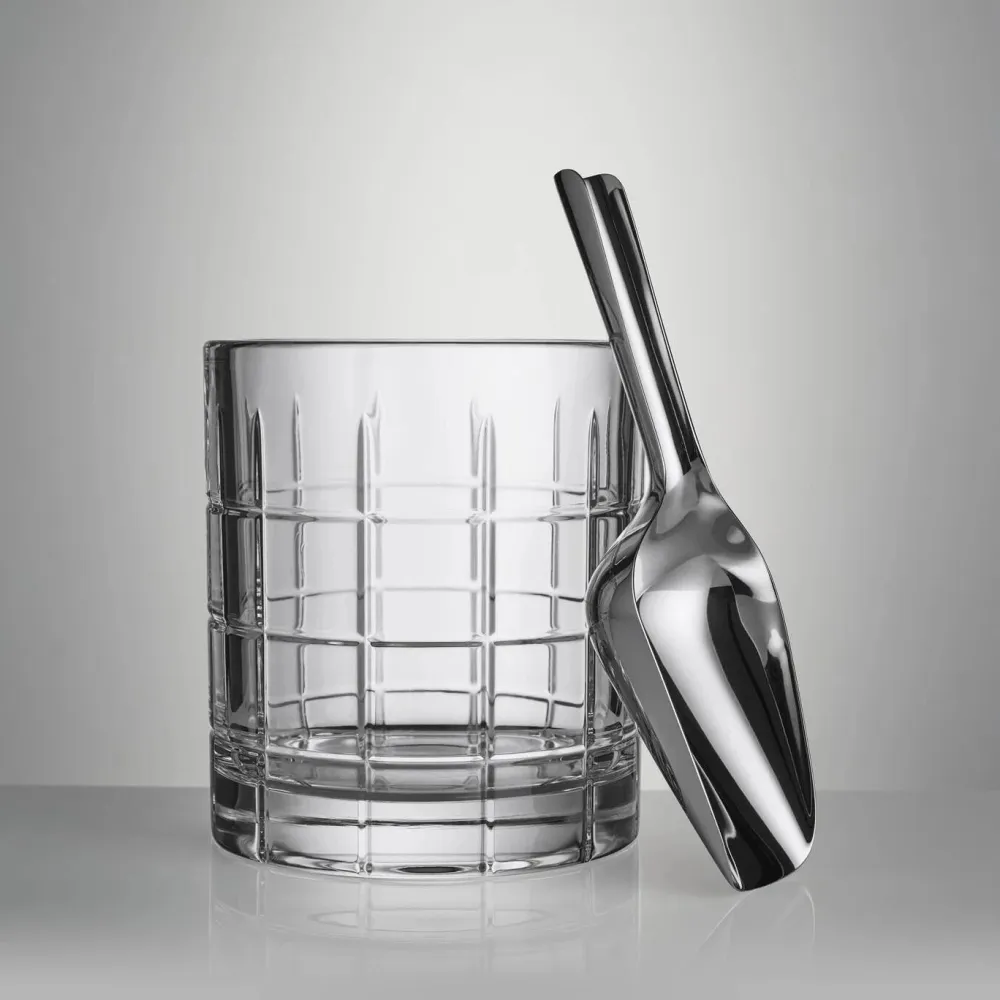 Waterford Cluin Ice Bucket & Scoop- Waterford|Bar Accessories & Decanters