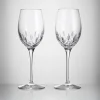 Waterford Lismore Essence Wine Glass Pair- Glasses & Steins|Waterford