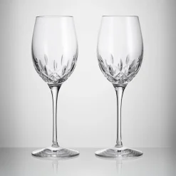 Waterford Lismore Essence Wine Glass Pair- Glasses & Steins|Waterford