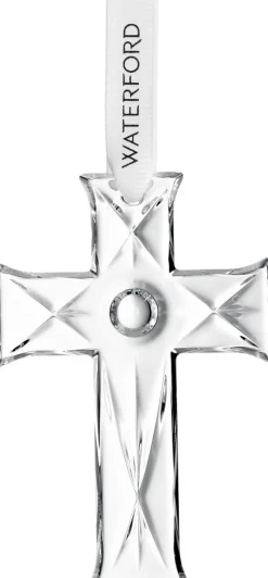 Waterford Mini Cross Ornament- Waterford