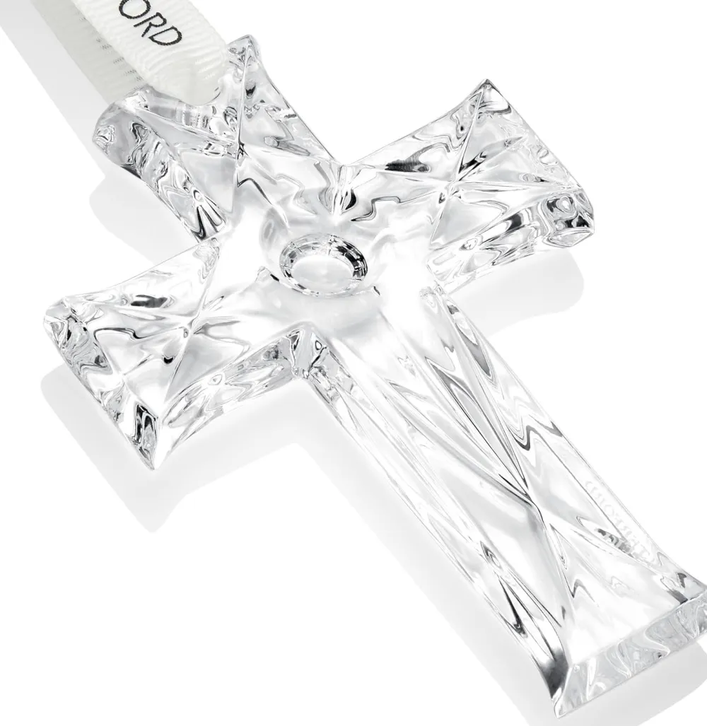 Waterford Mini Cross Ornament- Waterford