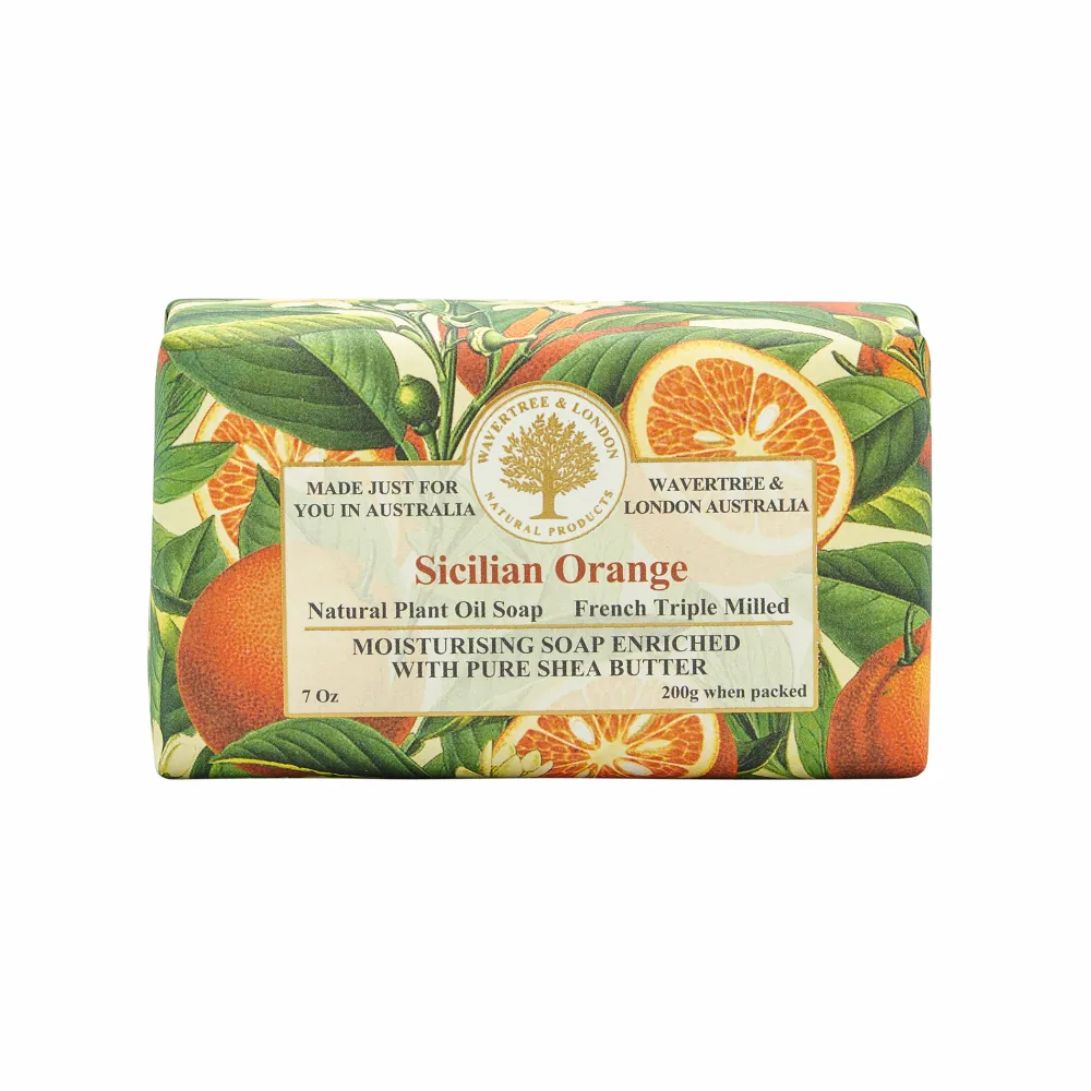 Wavertree & London Sicilian Orange Bar Soap- Bar Soaps