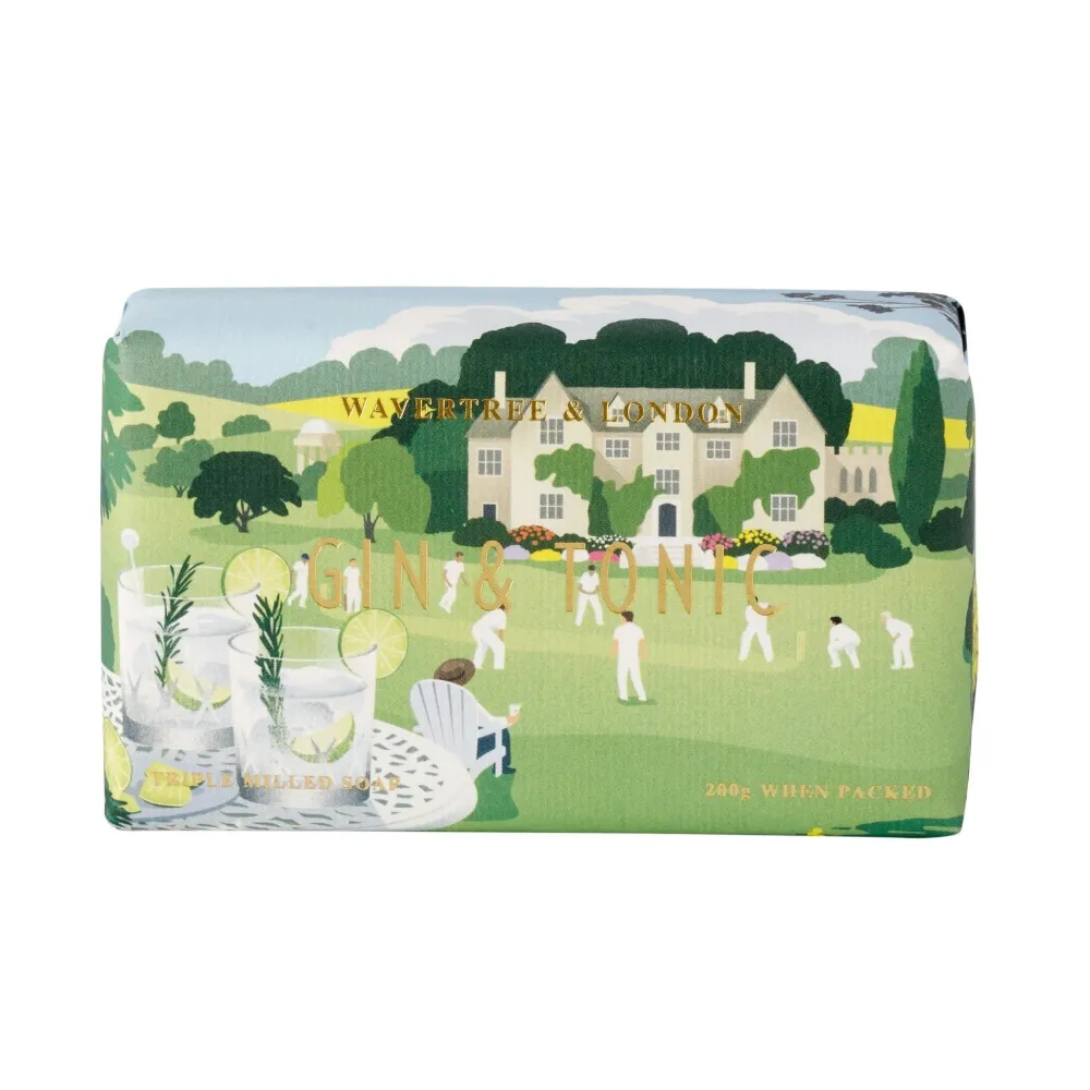 Wavertree & London Gin & Tonic Bar Soap- Bar Soaps