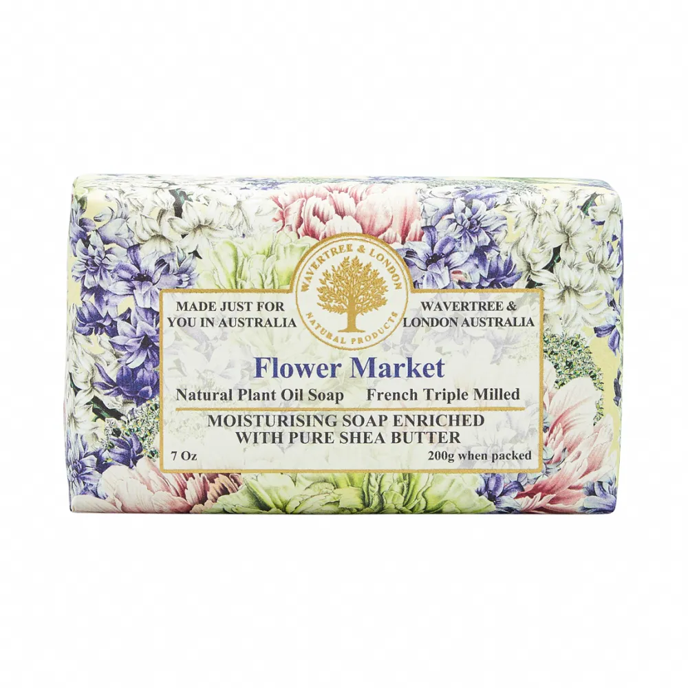 Wavertree & London Flower Market Bar Soap- Bar Soaps