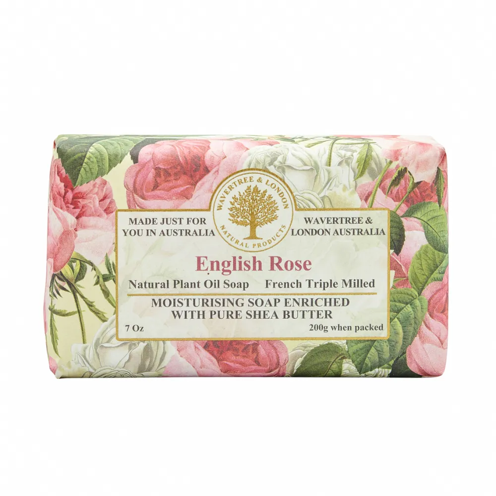 Wavertree & London English Rose Bar Soap- Bar Soaps