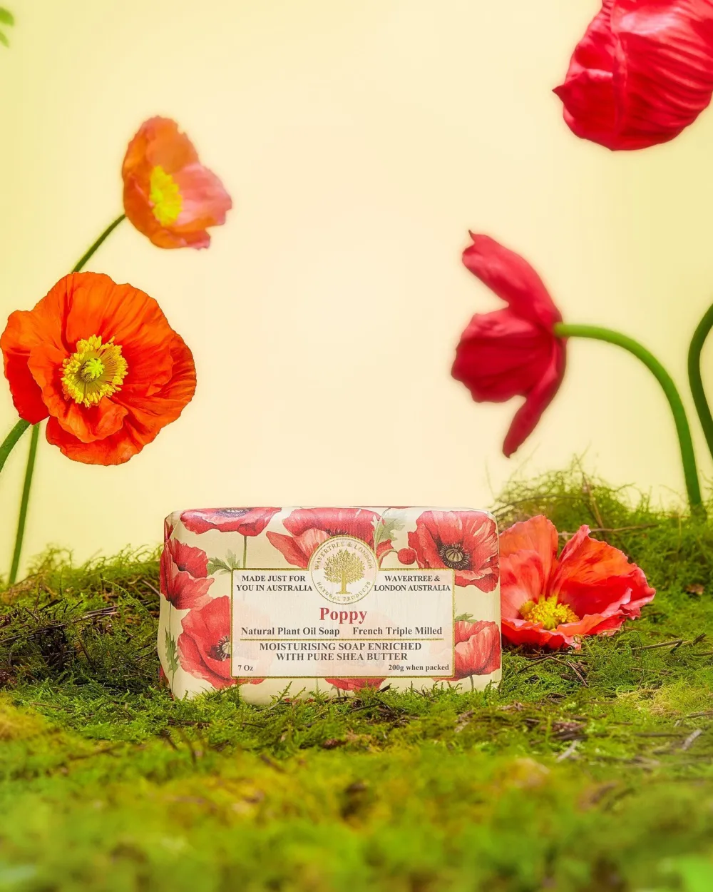 Wavertree & London Poppy Bar Soap- Bar Soaps