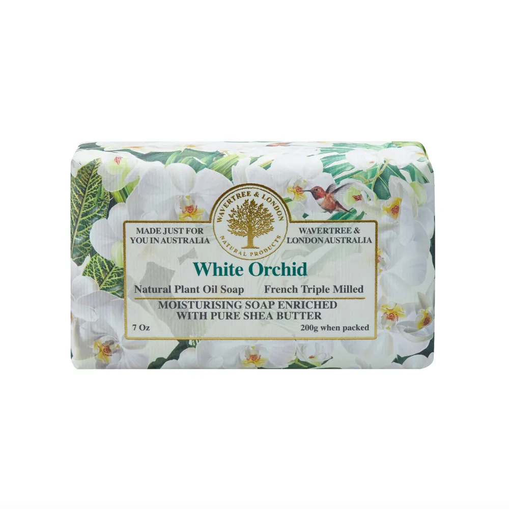 Wavertree & London White Orchid Bar Soap- Bar Soaps