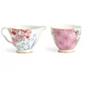 Wedgwood Butterfly Bloom Creamer & Sugar Set- Creamers & Sugar Bowls