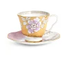 Wedgwood Butterfly Bloom Yellow Floral Bouquet Teacup & Saucer- Teacups & Saucers
