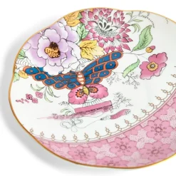 Wedgwood Butterfly Bloom Yellow Floral Bouquet Teacup & Saucer- Teacups & Saucers