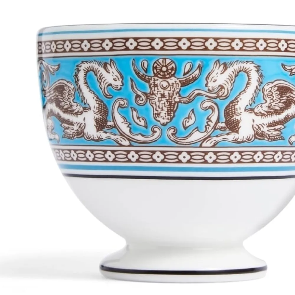 Wedgwood Florentine Turquoise Teacup & Saucer- Teacups & Saucers